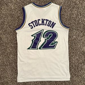 Mitchell & Ness John Stockton Utah Jazz Jersey